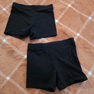 Black Stretch Shorts